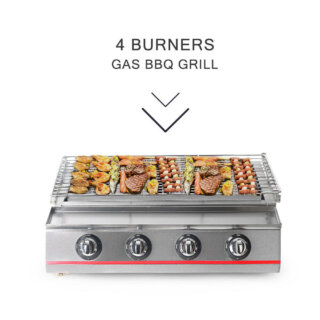 Gas barbecue for hotels