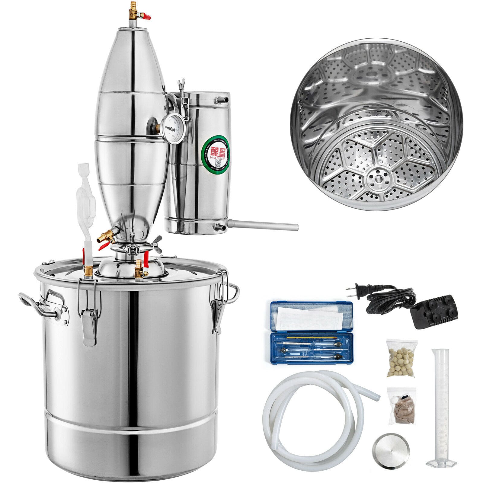 Distillateur d'alcool d'eau 50L