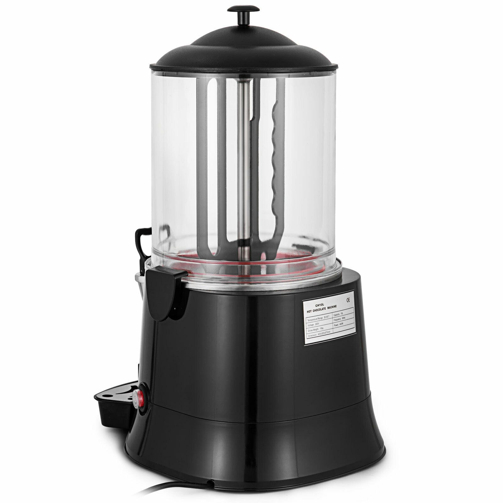 Beverage Dispensing System Hot Chocolate Dispenser, 6 L, black (560019)