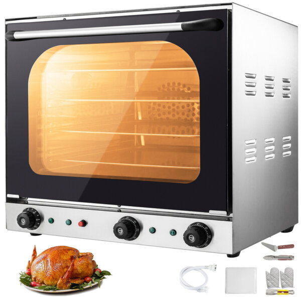 Professional steam convection oven