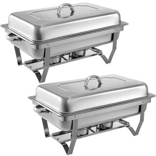 Food warmer, buffet warming trays x 2