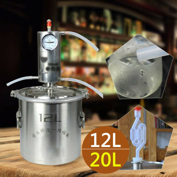 12-Liter-Wasser-Alkohol-Destilliergerät - Lichtbogenverteilung