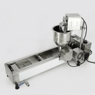Automatic machine for donuts or small donuts