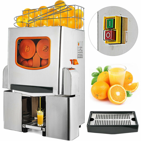 automatinė apelsinų sulčių spaudimo mašina