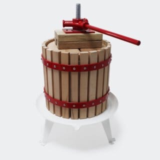 Prensa de vino extractor de zumo exprimidor de frutas 12L