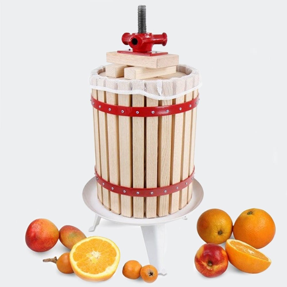 Fruit Wine Cider Press Apple Grapes Crusher Juicer Wine Making Juice Maker  3L