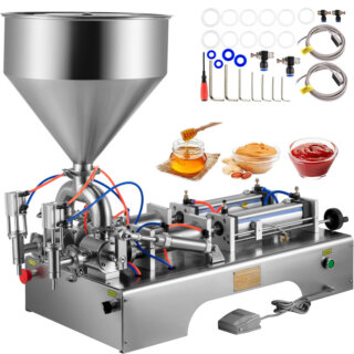 Dosing, Bottling, with mixer and double filler 100 ml 1000 ml
