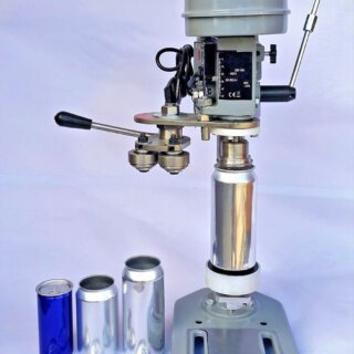 Полуавтоматична машина за запечатване на консерви 53 мм