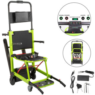 Electric wheelchair for climbing stairs