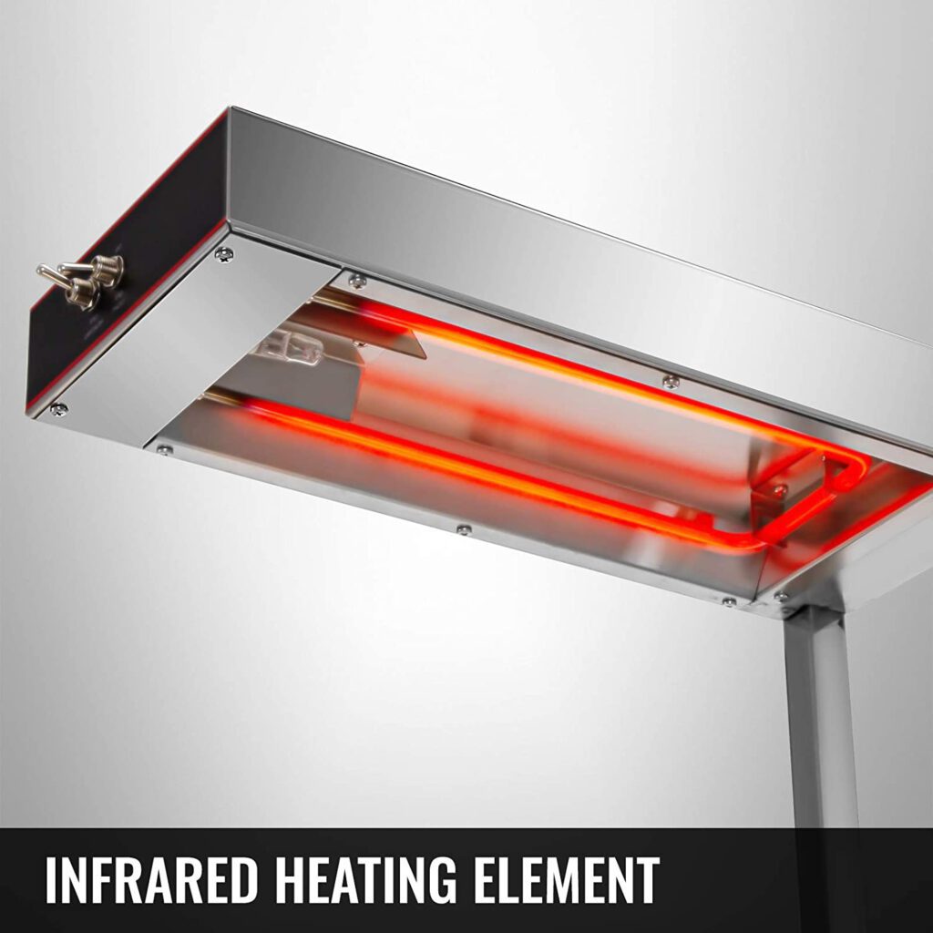 Lámpara conservadora de calor para alimentos distribución ARC