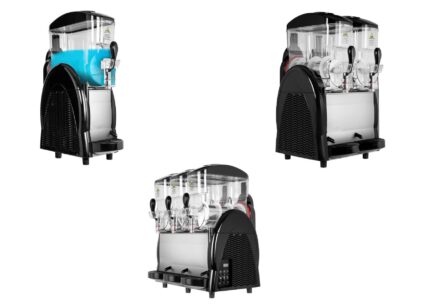Maquina de granizados de 1, 2 y 3 recipientes de 12 litros
