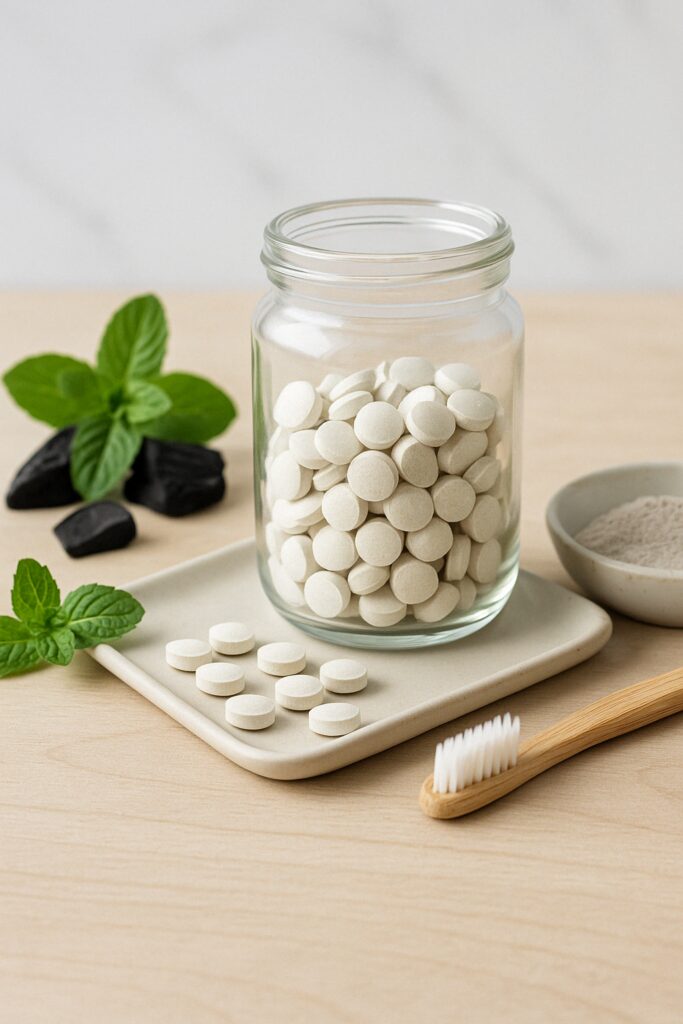 Cómo hacer pastillas dentales caseras paso a paso