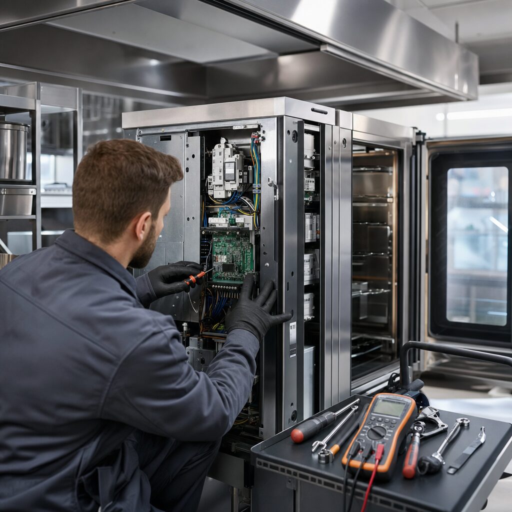Mantenimiento preventivo de equipos de cocina profesional en A Coruña