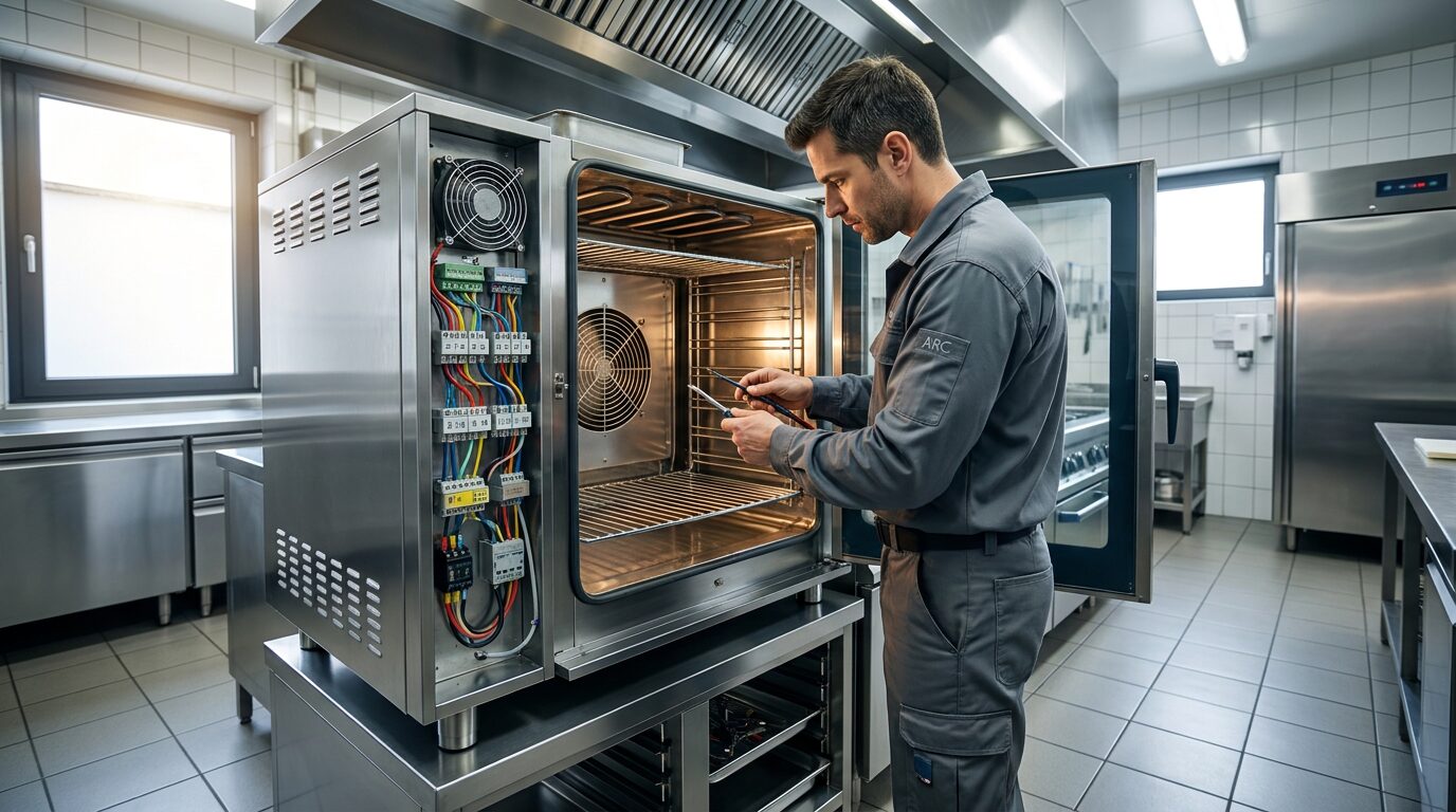 Revisión técnica preventiva de horno profesional en Ciudad Real