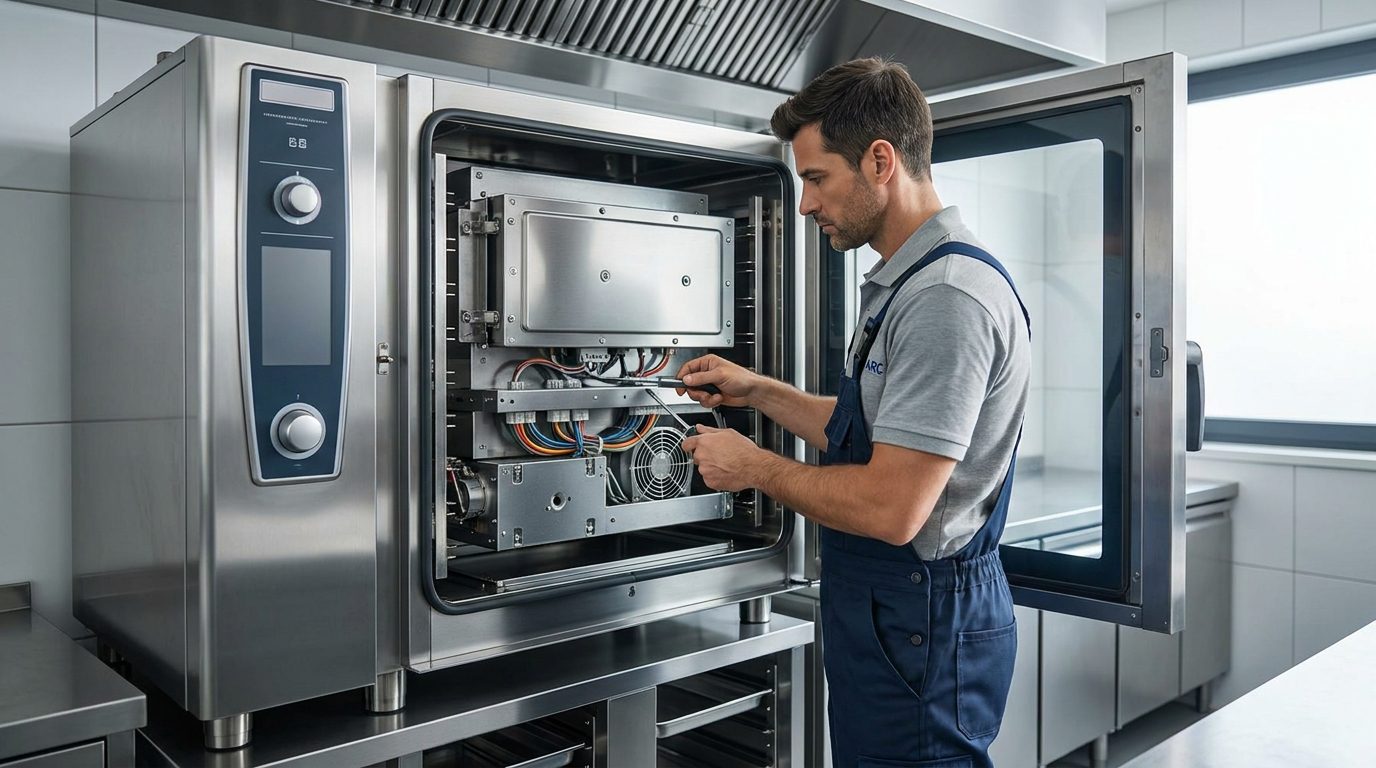 Revisión preventiva de maquinaria de cocina en Fuenlabrada