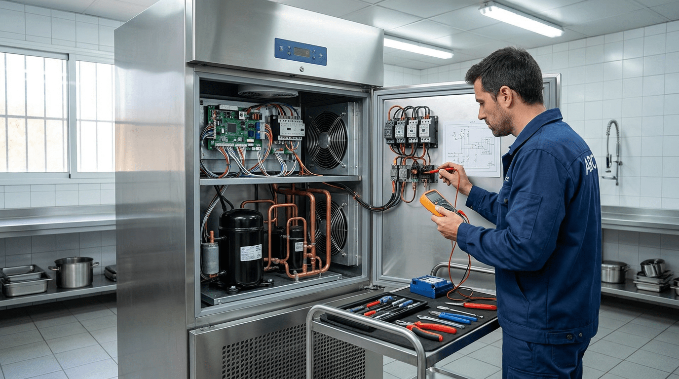 Reparación de frío industrial y lavado profesional en Fuenlabrada