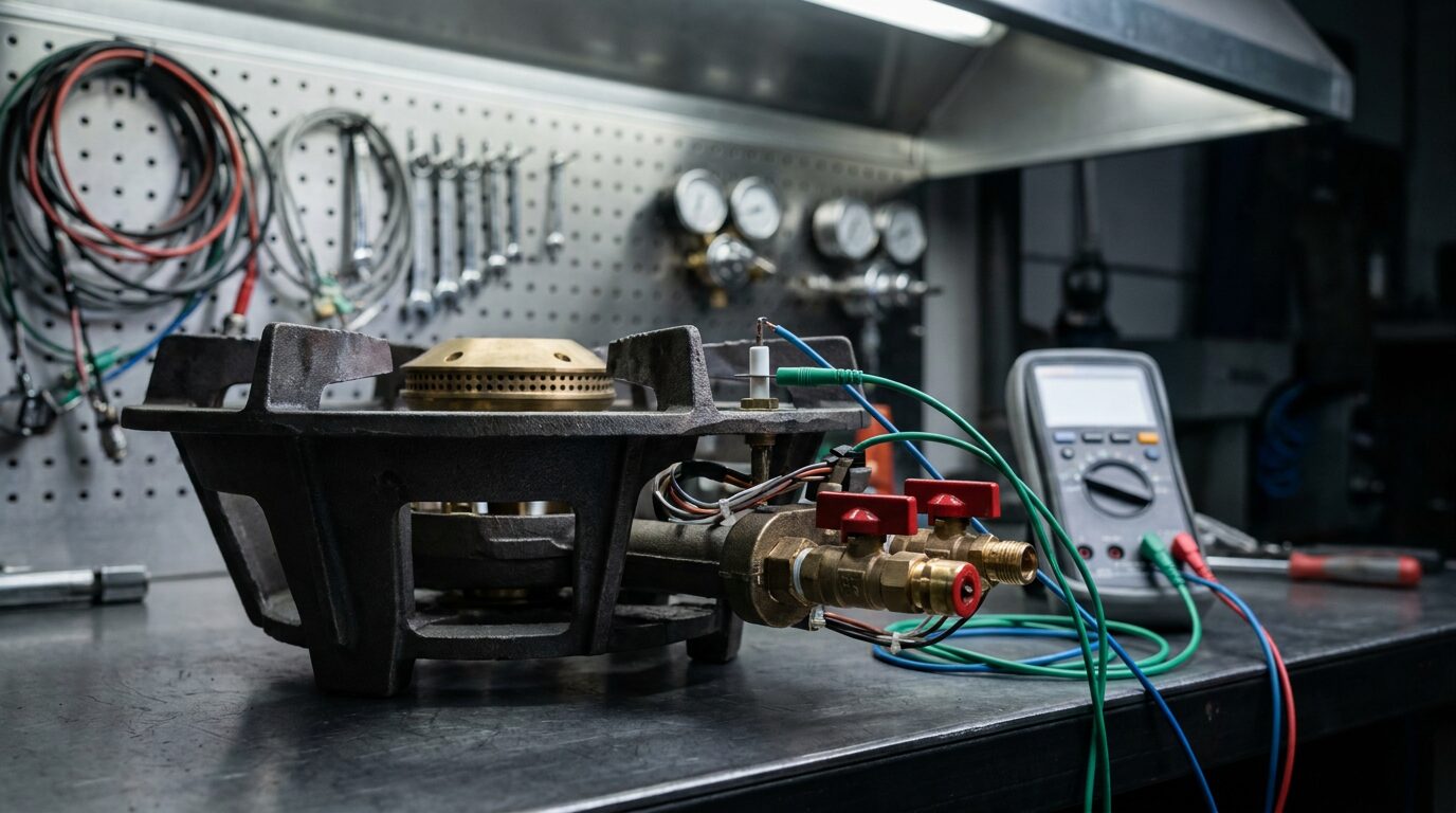 Imagen de servicio técnico y mantenimiento de maquinaria profesional en Girona
