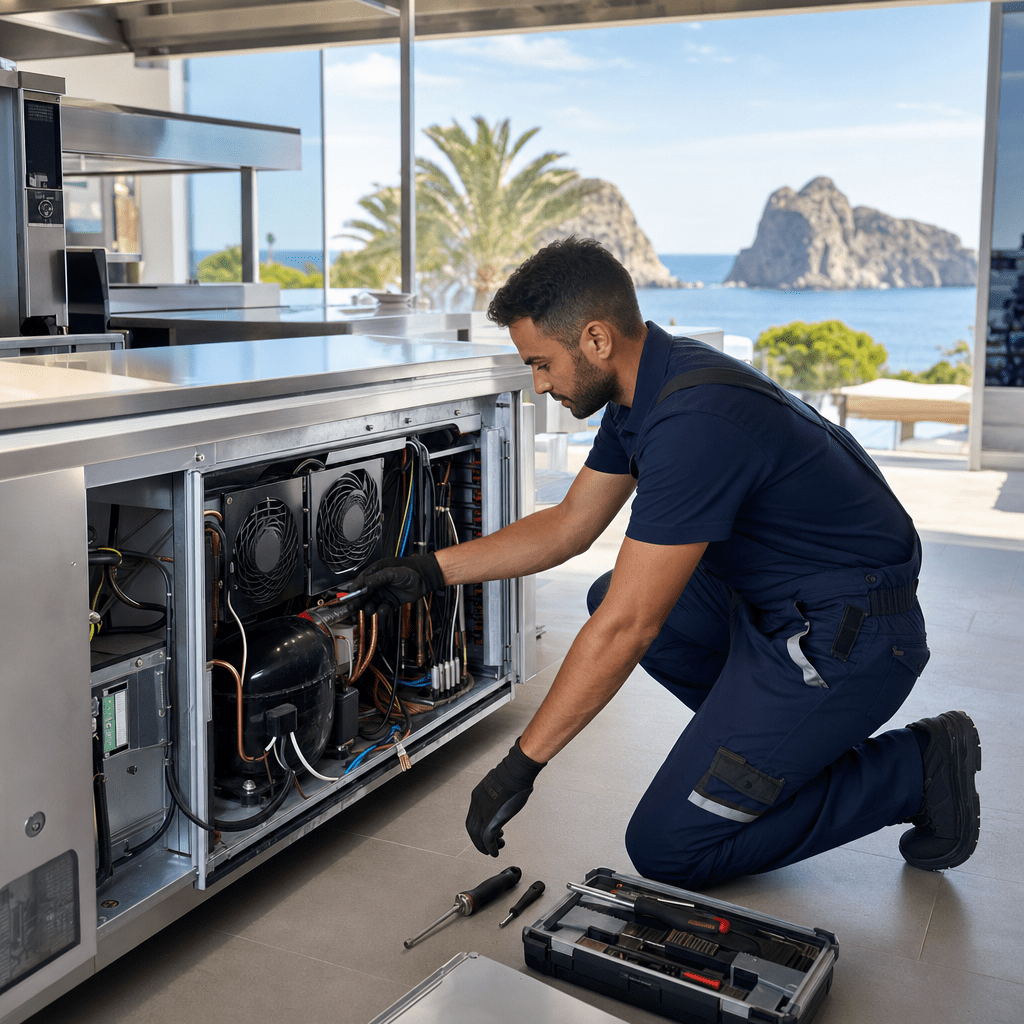 Mantenimiento preventivo de maquinaria profesional en Ibiza
