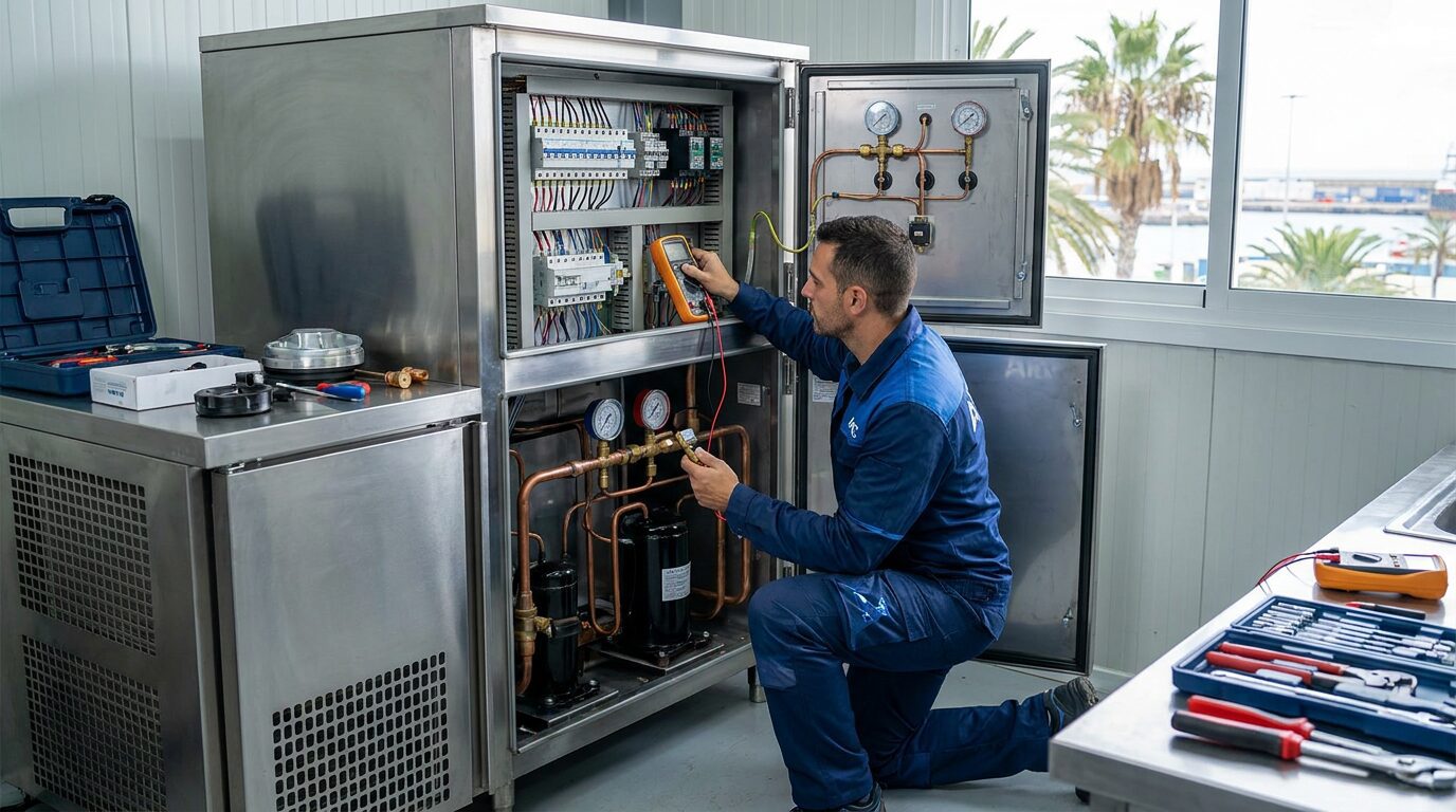 Diagnóstico técnico de avería en maquinaria profesional en Las Palmas de Gran Canaria