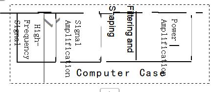 Diagrama técnico del control de potencia LAR2100