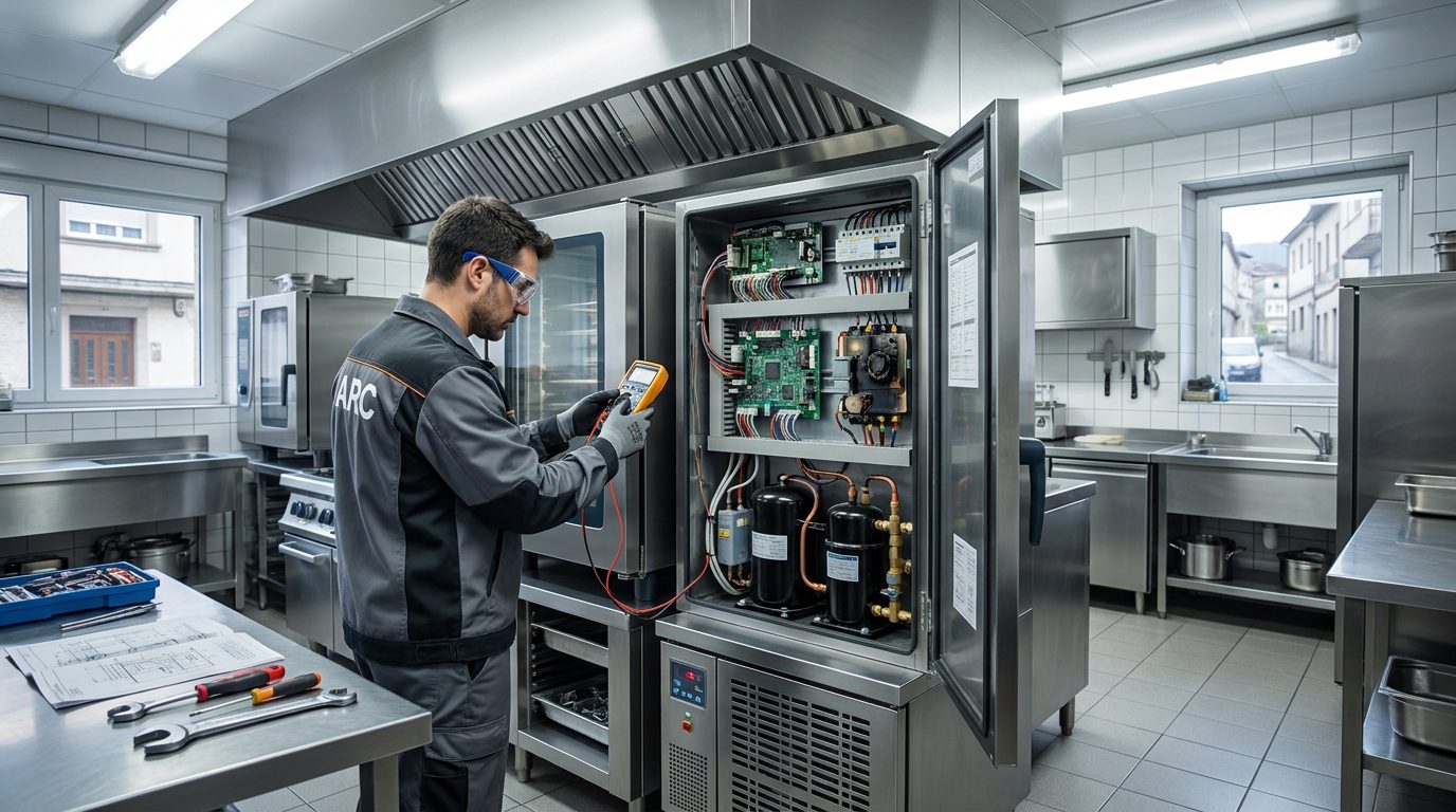 Solución avería horno industrial en Ourense