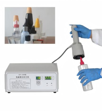 Selladora de inducción DARGYF-500B para botes con dosificador