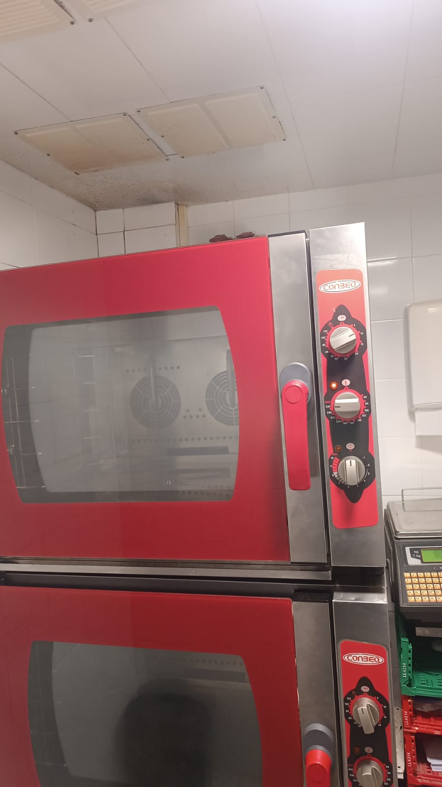 Revisión técnica de horno de hostelería profesional en Maliaño